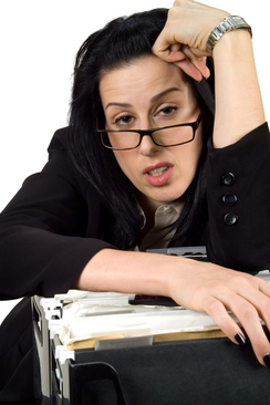 bored office woman 2 bored office woman 2